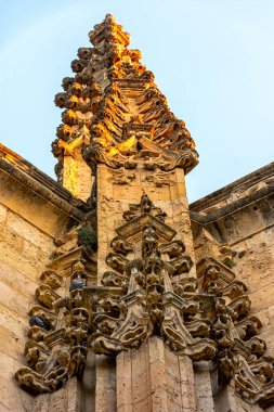 Cathedral of Our Lady of the Assumption and Saint Frutos of Segovia in Castile and Leon, Spain clipart