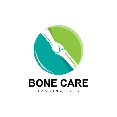 Kemik Bakımı Logosu, Vücut Sağlığı Vektörü, Kemik Sağlığı, Eczane, Hastane, Sağlık Ürünleri Markası Tasarımı