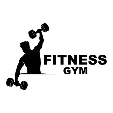 Jimnastik Logosu, Spor Logosu Vektörü, Spor Malzemeleri, Vücut Sağlığı, Vücut Ek Ürünleri Markaları İçin Uygun Tasarım
