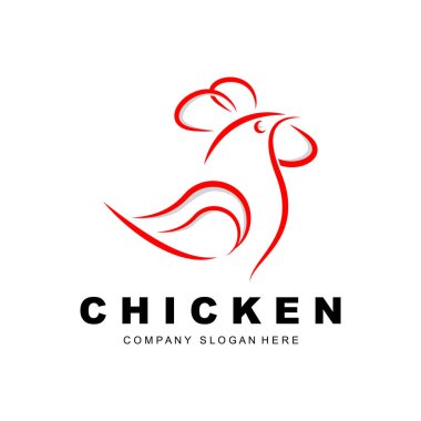 Tavuk Logosu, Çiftlik Hayvanları Vektörü, Tavuk Çiftliği Tasarımı, Kızarmış Tavuk Restoranı, Kafe