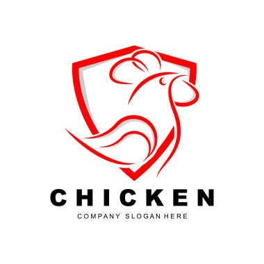 Tavuk Logosu, Çiftlik Hayvanları Vektörü, Tavuk Çiftliği Tasarımı, Kızarmış Tavuk Restoranı, Kafe