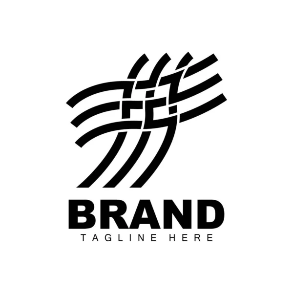 Huruf Logo Huruf Rancangan Alfabet Vektor Logotype Produk Awal Brand - Stok Vektor