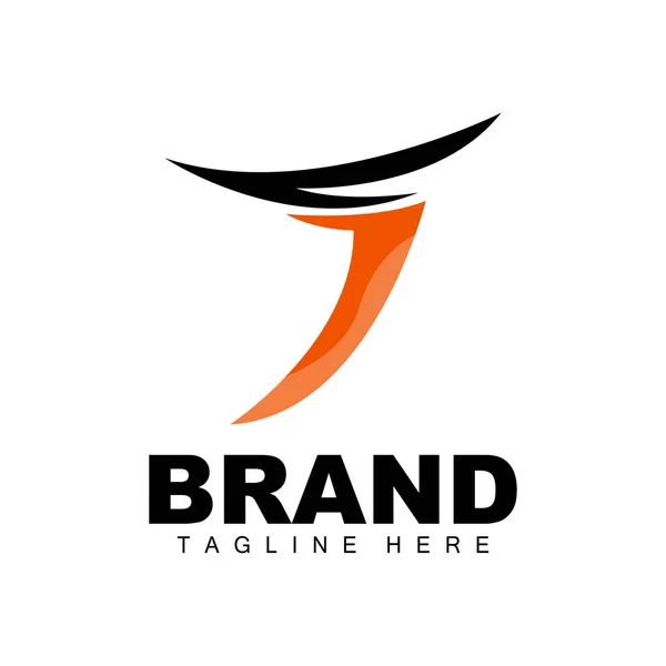 Logotipo Letra Projeto Alfabeto Letra Logotipo Vetor Marca Inicial Produto —  Vetores de Stock