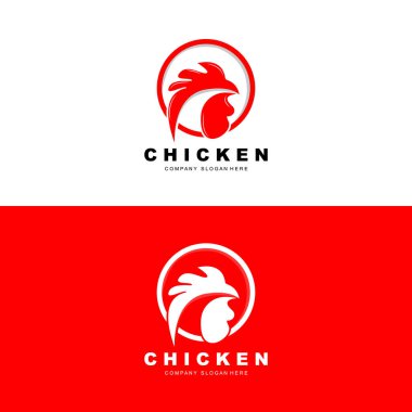 Tavuk Logosu, Çiftlik Hayvanları Vektörü, Tavuk Çiftliği Tasarımı, Kızarmış Tavuk Restoranı, Kafe