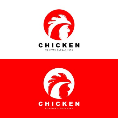 Tavuk Logosu, Çiftlik Hayvanları Vektörü, Tavuk Çiftliği Tasarımı, Kızarmış Tavuk Restoranı, Kafe
