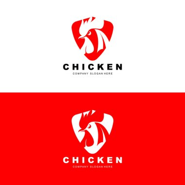 Tavuk Logosu, Çiftlik Hayvanları Vektörü, Tavuk Çiftliği Tasarımı, Kızarmış Tavuk Restoranı, Kafe