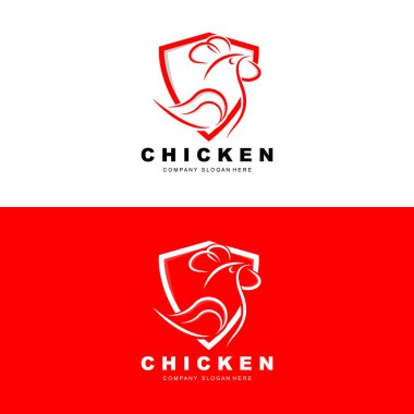 Tavuk Logosu, Çiftlik Hayvanları Vektörü, Tavuk Çiftliği Tasarımı, Kızarmış Tavuk Restoranı, Kafe
