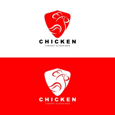 Tavuk Logosu, Çiftlik Hayvanları Vektörü, Tavuk Çiftliği Tasarımı, Kızarmış Tavuk Restoranı, Kafe