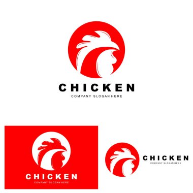 Tavuk Logosu, Çiftlik Hayvanları Vektörü, Tavuk Çiftliği Tasarımı, Kızarmış Tavuk Restoranı, Kafe