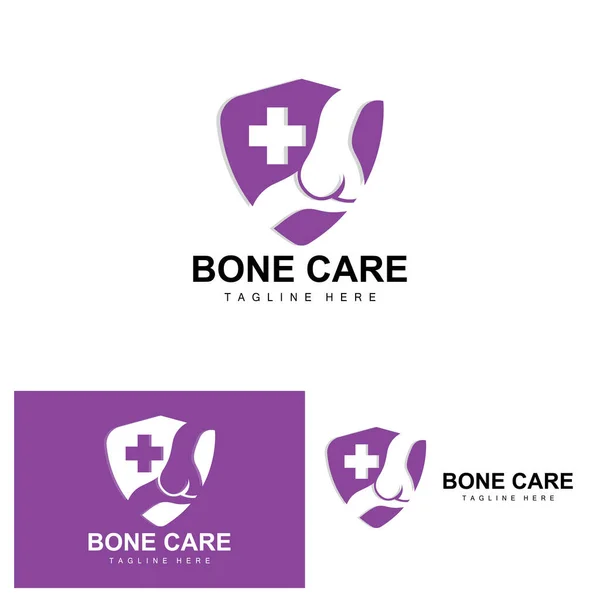 Bone Care Logo, Body Health Vector, Design For Bone Health, Pharmacy, Hospital, Health Product Brand