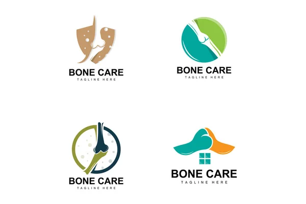 stock vector Bone Care Logo, Body Health Vector, Design For Bone Health, Pharmacy, Hospital, Health Product Brand