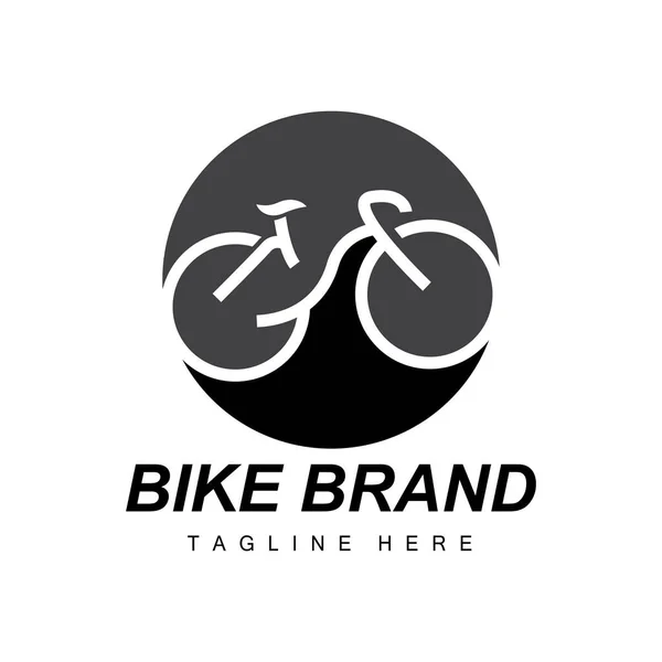 자전거 자동차 Vector 자전거 실루엣 아이콘 디자인 — 스톡 벡터