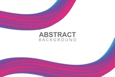 Soyut Dalga Sulu Arkaplan Tasarımı, Vektör Simgesi ResmiComment