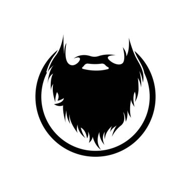 Sakal Logosu Tasarımı, Erkek Yüzü Görünümü Vektörü, Bebek Dükkanı, Saç, Görünüm, Marka Etiketi