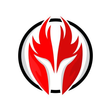 Spartalı Logo Tasarımı, Vektör Koruyucu Dövüşçüsü, Basit Yunan Savaşçı Miğferi