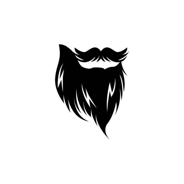 stock vector Beard Logo Design, Male Face Appearance Vector, For Babershop, Hair, Appearance, Brand Label