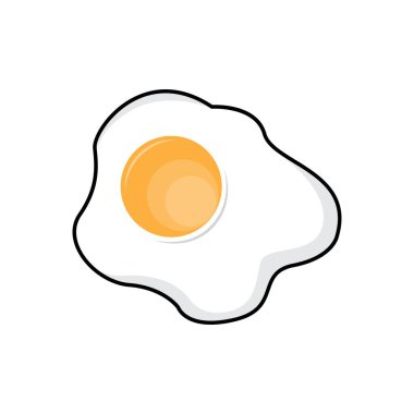 Yumurta Logosu Tasarımı, Vektör Bahçesi Tarım, Basit Sembol Şablonu