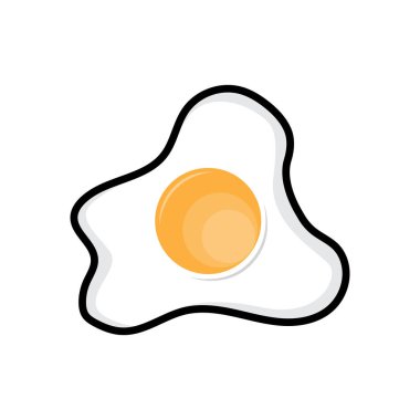 Yumurta Logosu Tasarımı, Vektör Bahçesi Tarım, Basit Sembol Şablonu