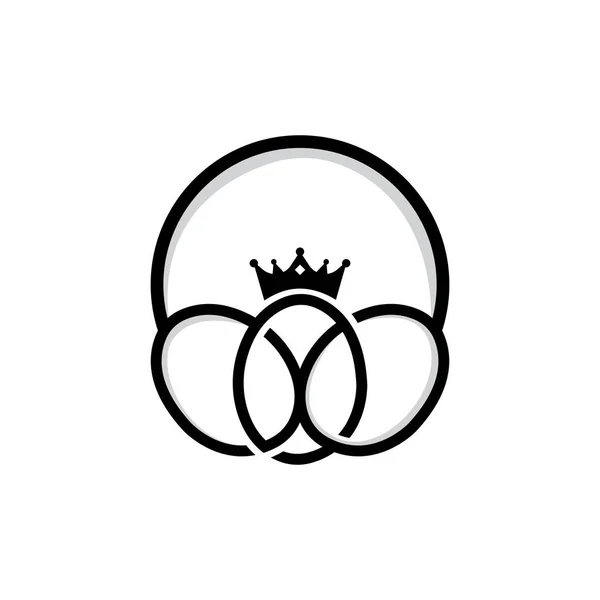 Σχεδιασμός Λογότυπου Αυγών Διάνυσμα Κήπος Γεωργίας Αγρόκτημα Απλό Πρότυπο Συμβόλων — Διανυσματικό Αρχείο