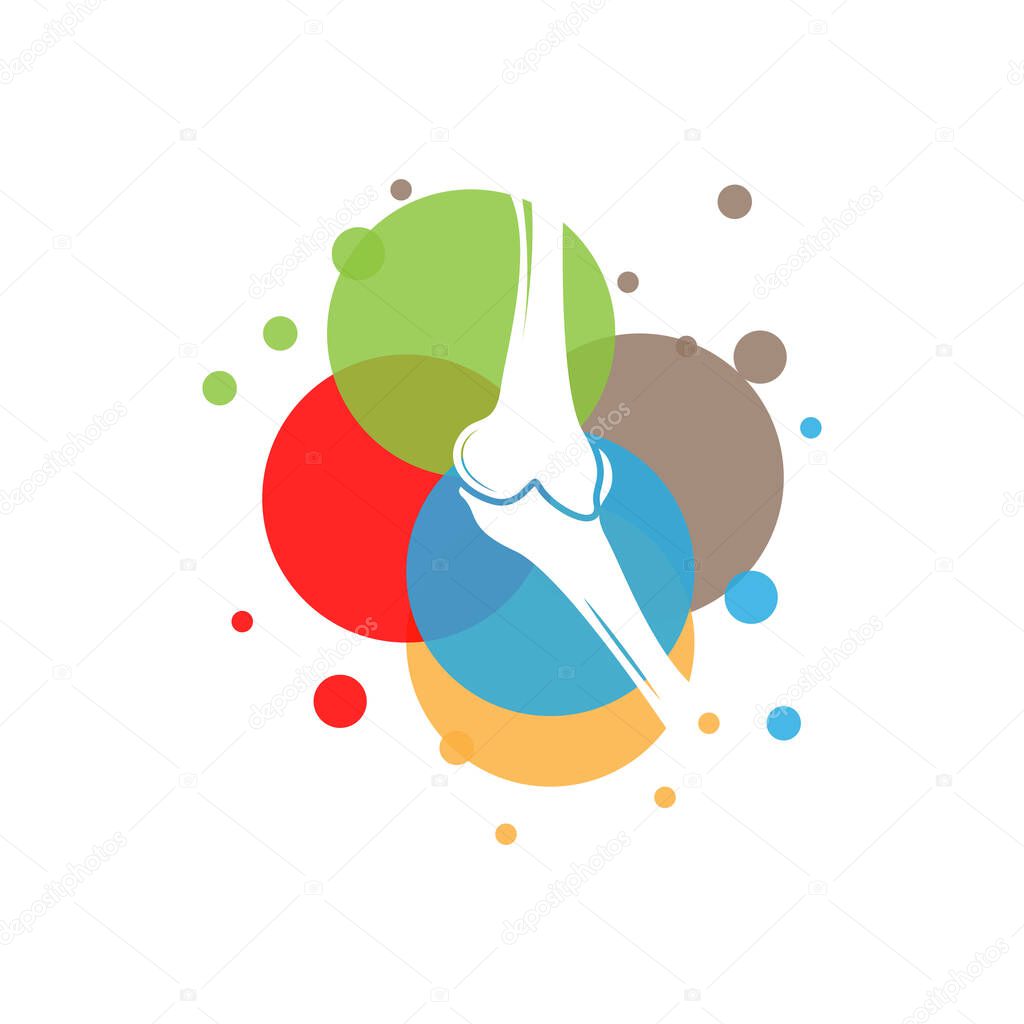 Bone Care Logo, Body Health Vector, Design For Bone Health, Pharmacy, Hospital, Health Product Brand