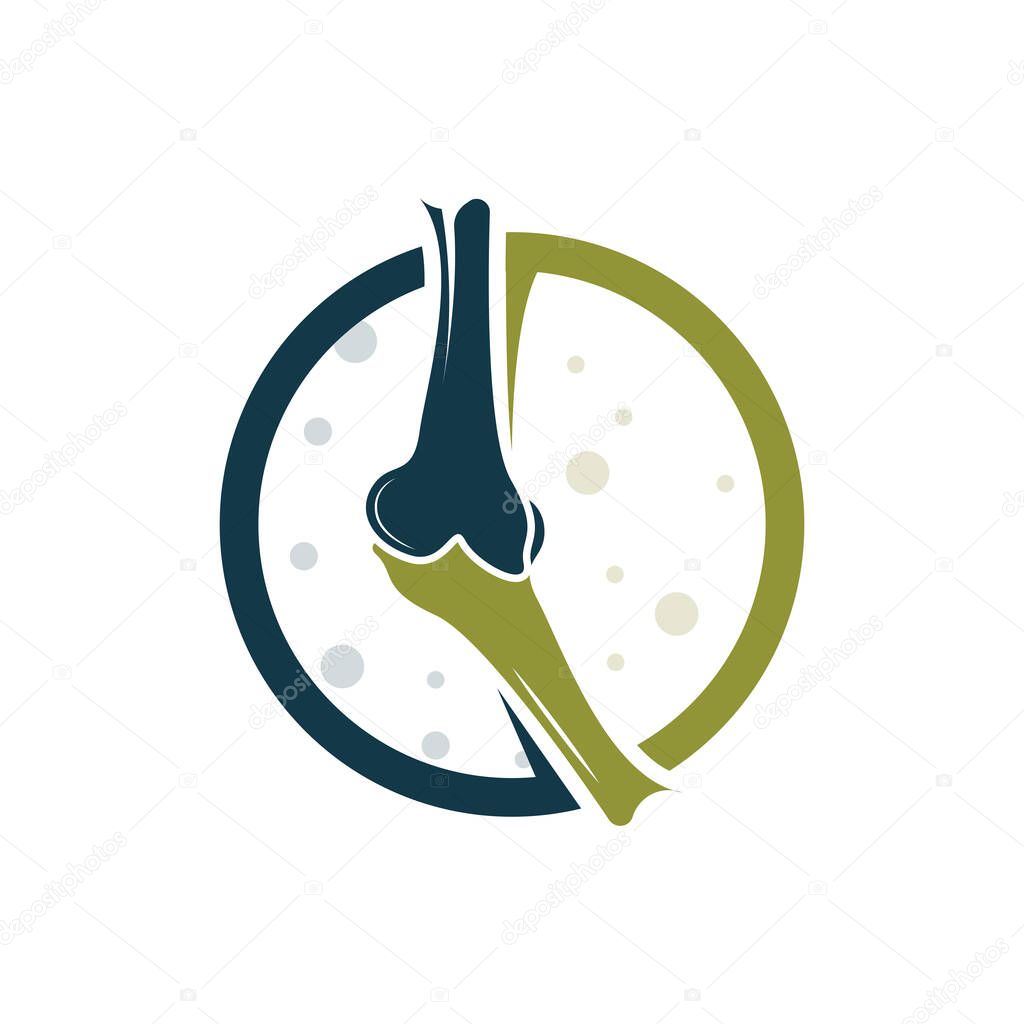 Bone Care Logo, Body Health Vector, Design For Bone Health, Pharmacy, Hospital, Health Product Brand