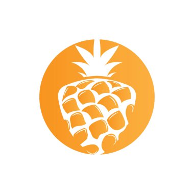 Ananas Logosu Tasarımı, Taze Meyve Vektörü, Çiftlik Resimleri, Meyve Ürünleri Markası Etiketi