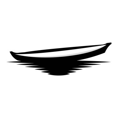 Sailboat Logo,Traditional Asian Boat Vector, Lake Ocean Icon Design, Fishing Boat