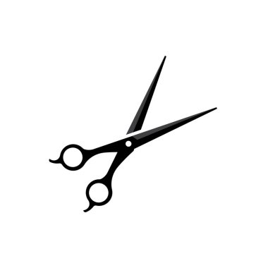 Makas Logosu, Shaver Vector, Basit Berber Dükkanı Tasarımı, Simge, Arkaplan, Sembol, Şablon