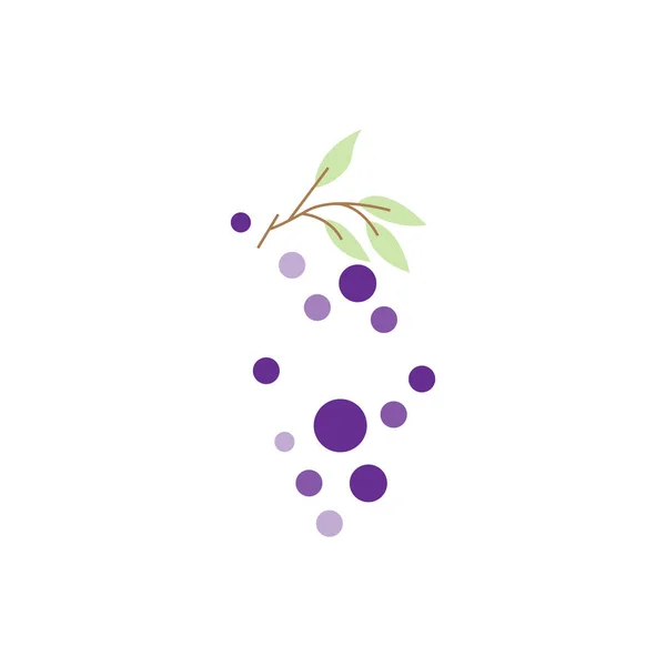 Um Monte De Uvas. Ilustração Deliciosa De Comida De Fruta. Modelo