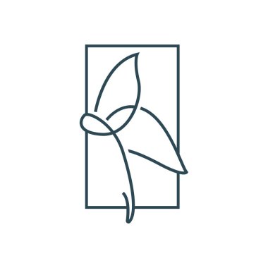 Yusufçuk Logosu, Uçan Hayvan Tasarımı, Böcek Vektörü Çizim Şablonu