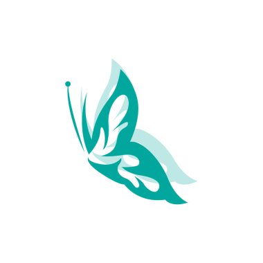 Kelebek Logosu, Güzel Kanatlı Hayvan Tasarımı Dekoratif Hayvanlar, Ürün Markaları