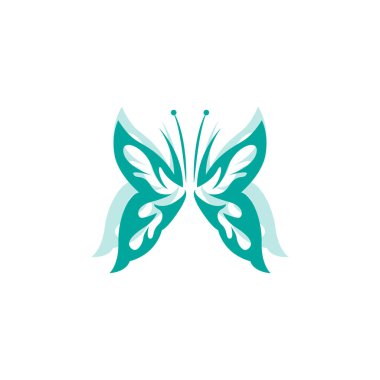 Kelebek Logosu, Güzel Kanatlı Hayvan Tasarımı Dekoratif Hayvanlar, Ürün Markaları