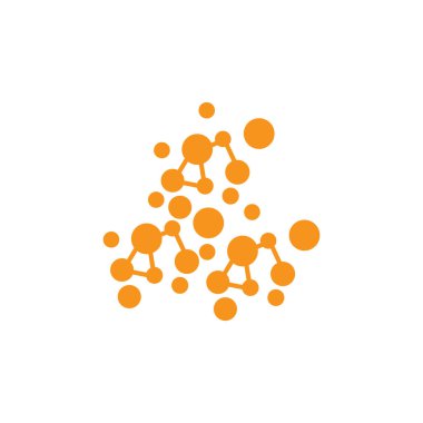 Nöron Logosu, Cel DNA Ağ Vektörü, ve Parçacık Teknolojisi, Basit Çizim Şablonu Tasarımı