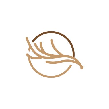 Geyik Boynuzu Logosu Tasarımı Horn Hayvan İllüstrasyonu Minimalist Simge Simgesi Simgesi Simgesi Simgesi Simgesi