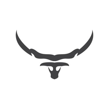Longhorn Logosu, Texas Bull West Country Eski Tasarım Çizimi