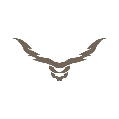 Longhorn Logosu, Texas Bull West Country Eski Tasarım Çizimi