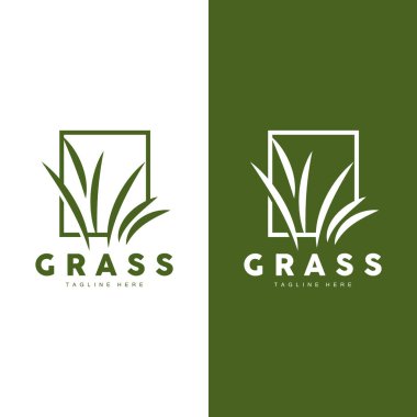 Yeşil Çim Logosu Tasarımı, Çiftlik Manzarası Çizimi, Doğa Tasarımı