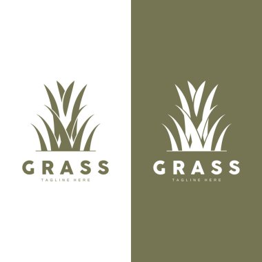 Yeşil Çim Logosu Tasarımı, Çiftlik Manzarası Çizimi, Doğa Tasarımı