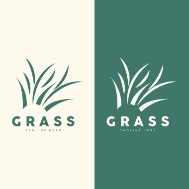 Yeşil Çim Logosu Tasarımı, Çiftlik Manzarası Çizimi, Doğa Tasarımı