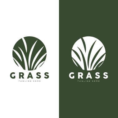 Yeşil Çim Logosu Tasarımı, Çiftlik Manzarası Çizimi, Doğa Tasarımı