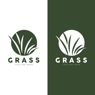 Yeşil Çim Logosu Tasarımı, Çiftlik Manzarası Çizimi, Doğa Tasarımı