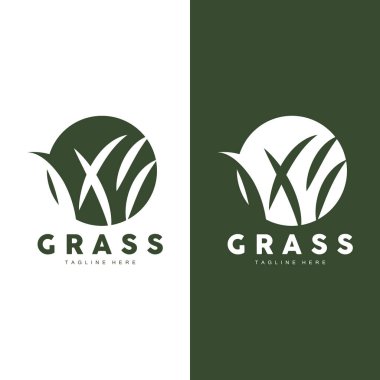 Yeşil Çim Logosu Tasarımı, Çiftlik Manzarası Çizimi, Doğa Tasarımı