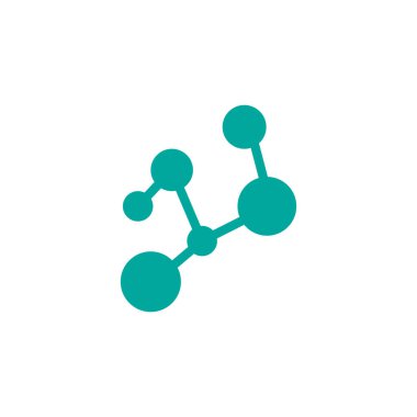 Nöron Logosu, Cel DNA Ağ Vektörü, ve Parçacık Teknolojisi, Basit Çizim Şablonu Tasarımı