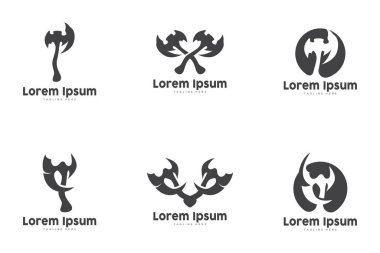 Balta Logosu Tasarımı, Kereste Marangozu Ahşap Kesme Aracı Etiketi, Rozet