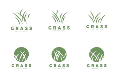 Yeşil Çim Logosu Tasarımı, Çiftlik Manzarası Çizimi, Doğa Tasarımı