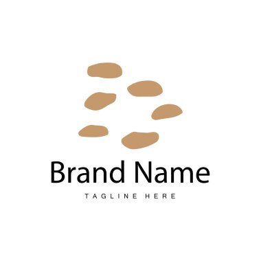 Taş Vektör Logosu, Taş Tasarım Dengesi Kilometre Taşı Taşı Taşı Taşı Sembol İllüstrasyonu