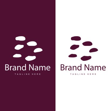 Taş Vektör Logosu, Taş Tasarım Dengesi Kilometre Taşı Taşı Taşı Taşı Sembol İllüstrasyonu