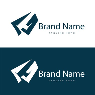 Basit tarzda W harfi logosu Lüks ürün markası tasviri