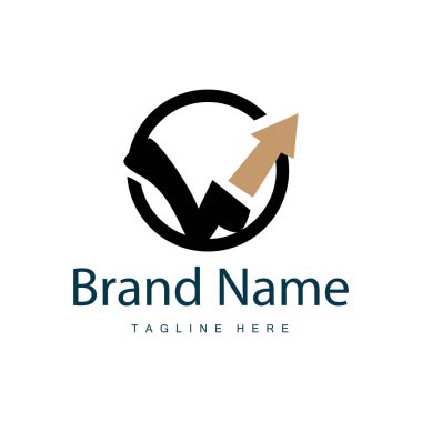 Basit tarzda W harfi logosu Lüks ürün markası tasviri