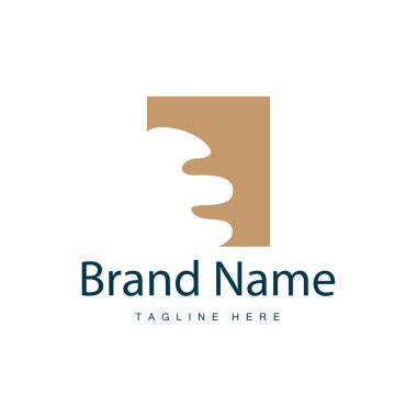 Basit tarzda E harfi logosu Lüks ürün markası örnekleme